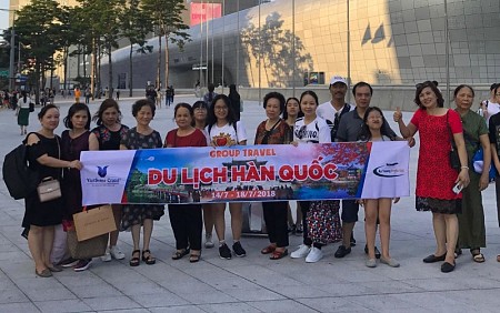 Đoàn khách tham quan Hàn Quốc ngày 14/7-18/7/2018 do Vietsense tổ chức