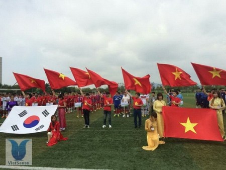 Hàn Quốc: giải bóng đá Người Việt diễn ra sôi động và hấp dẫn
