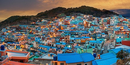 Những ngôi làng bích họa đẹp mê ly ở Hàn Quốc