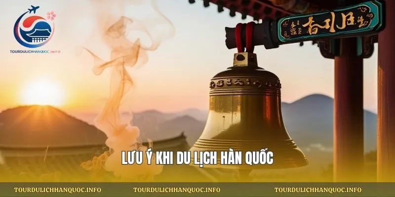 Lưu ý khi du lịch Hàn Quốc