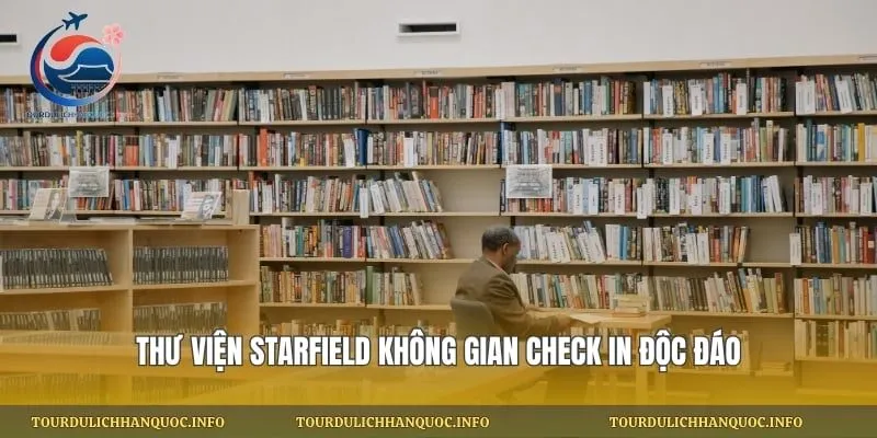 Thư Viện Starfield Không Gian Check In Độc Đáo