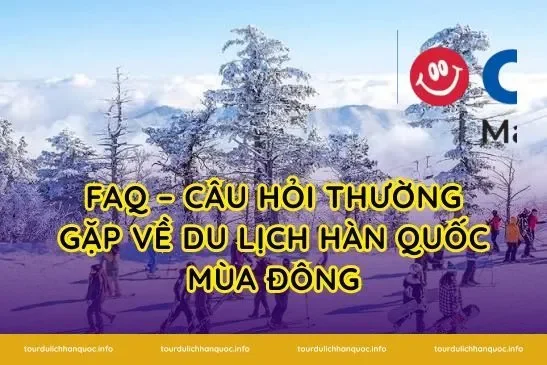 FAQ – Câu hỏi thường gặp về du lịch Hàn Quốc mùa đông